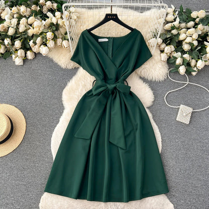 Velvet Moon Glow Midi Dress
