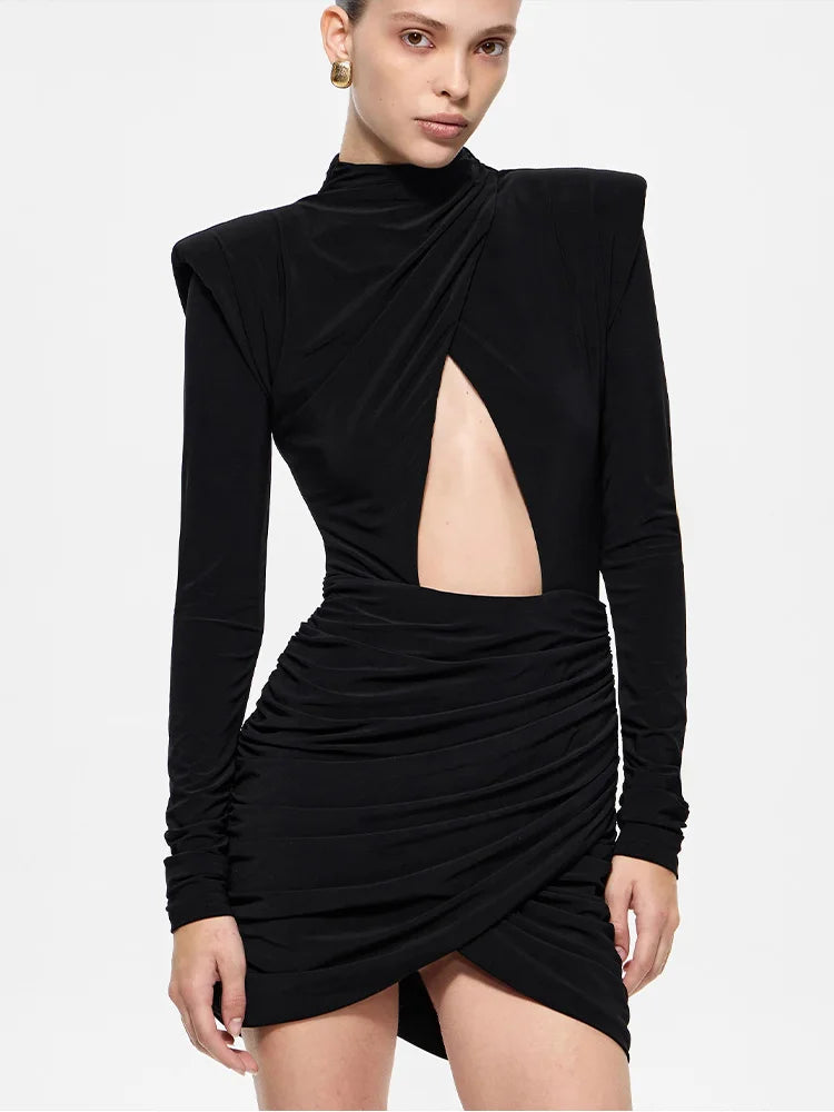 Fiery Soul Bloom Mini Dress