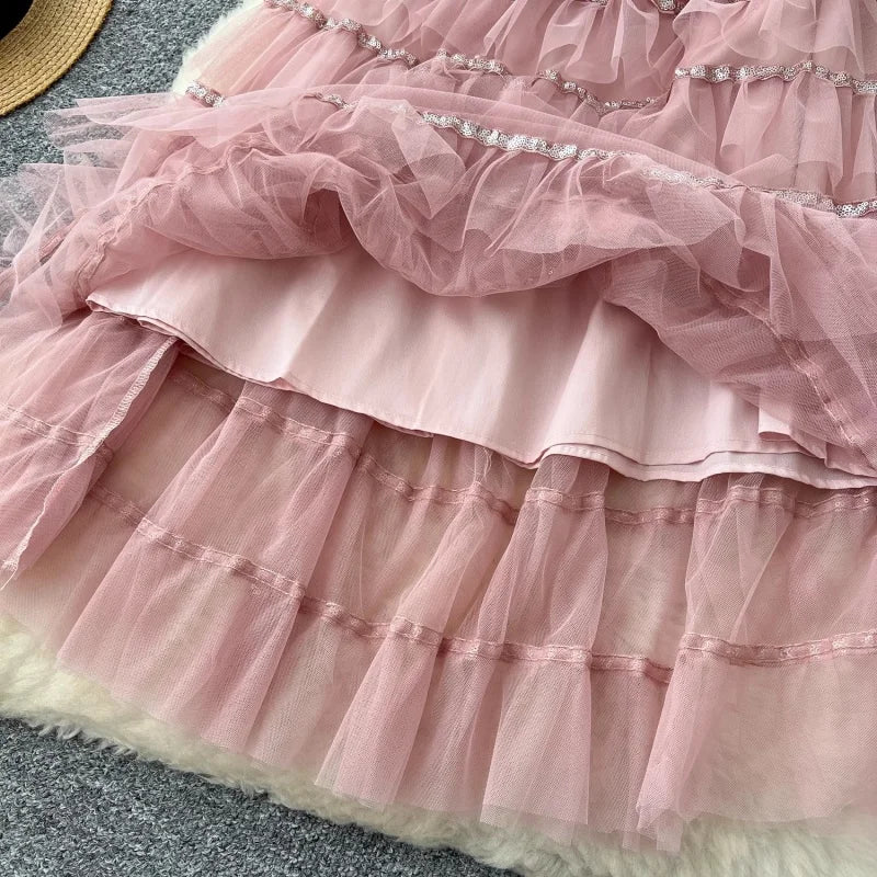 Getting In Pink Midi Dress