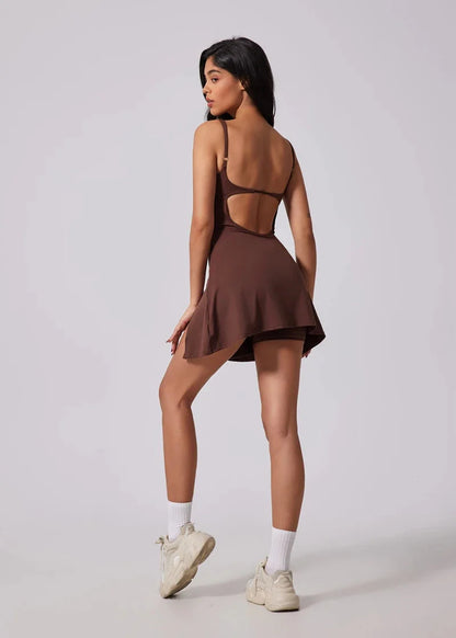 Broken Clocks Romper Dress