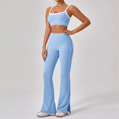Twist and Shine Yoga Pants Set