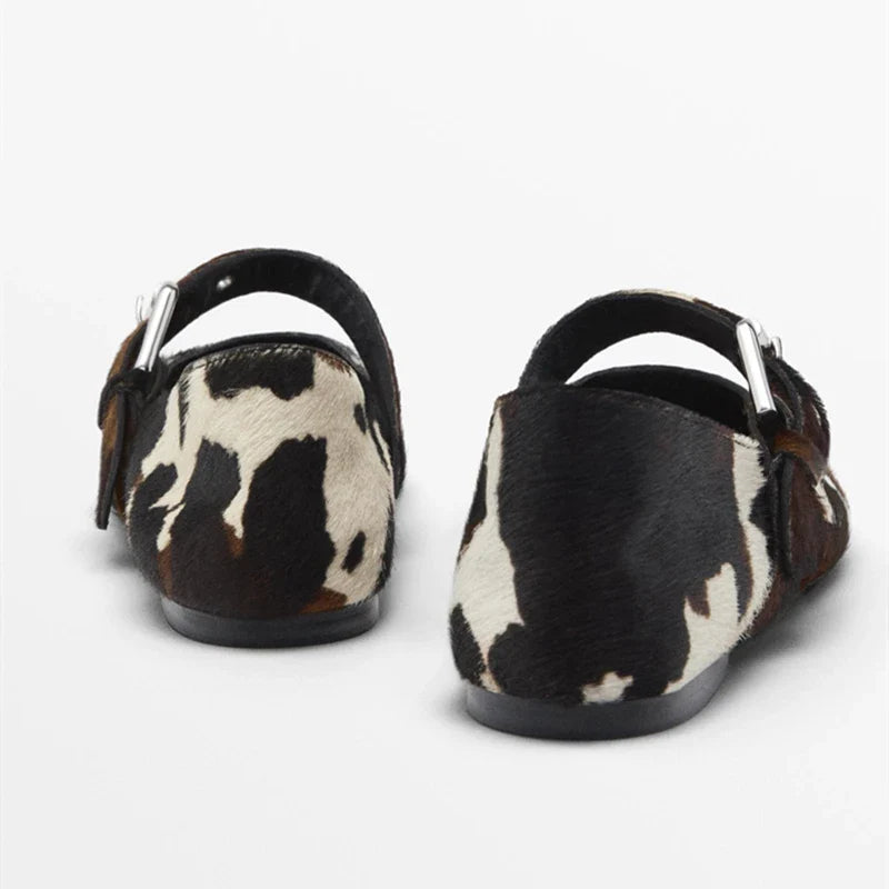 Glitter In Veins Flats Shoes
