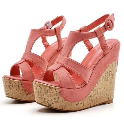 Darling Heartline Wedges Sandals