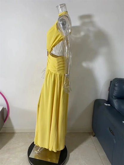 Her Quiet Exit Long Dress