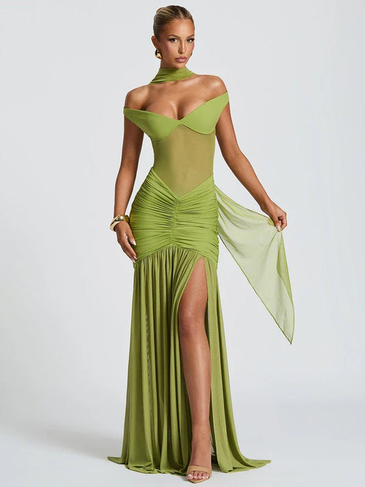 Champagne Dream Maxi Dress