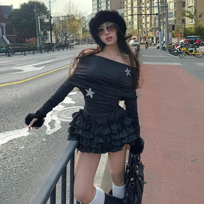 Love Is A War Skirt Set