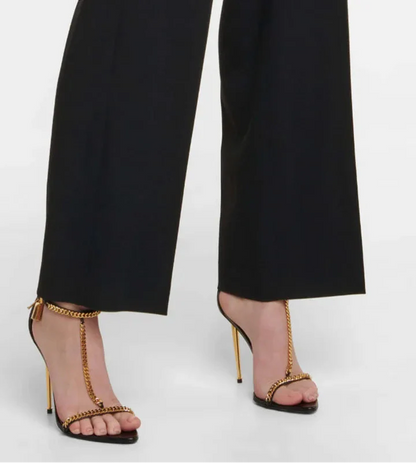 Broken Crown Heel Sandals