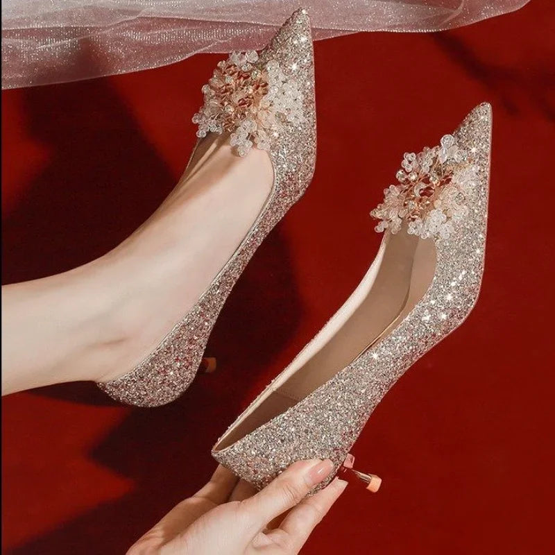 Golden Compass Pump Shoes