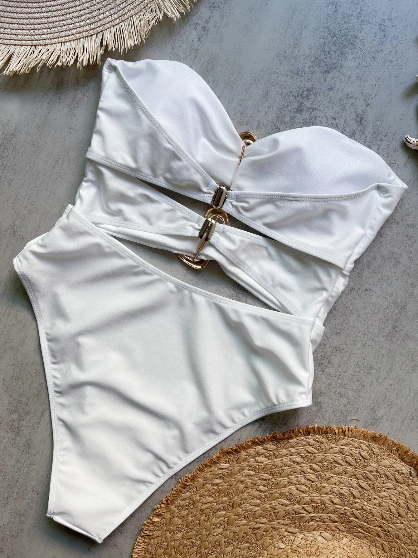 Light On Her Lips Monokini