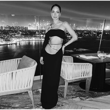 Standing On A Bridge Skirt Set