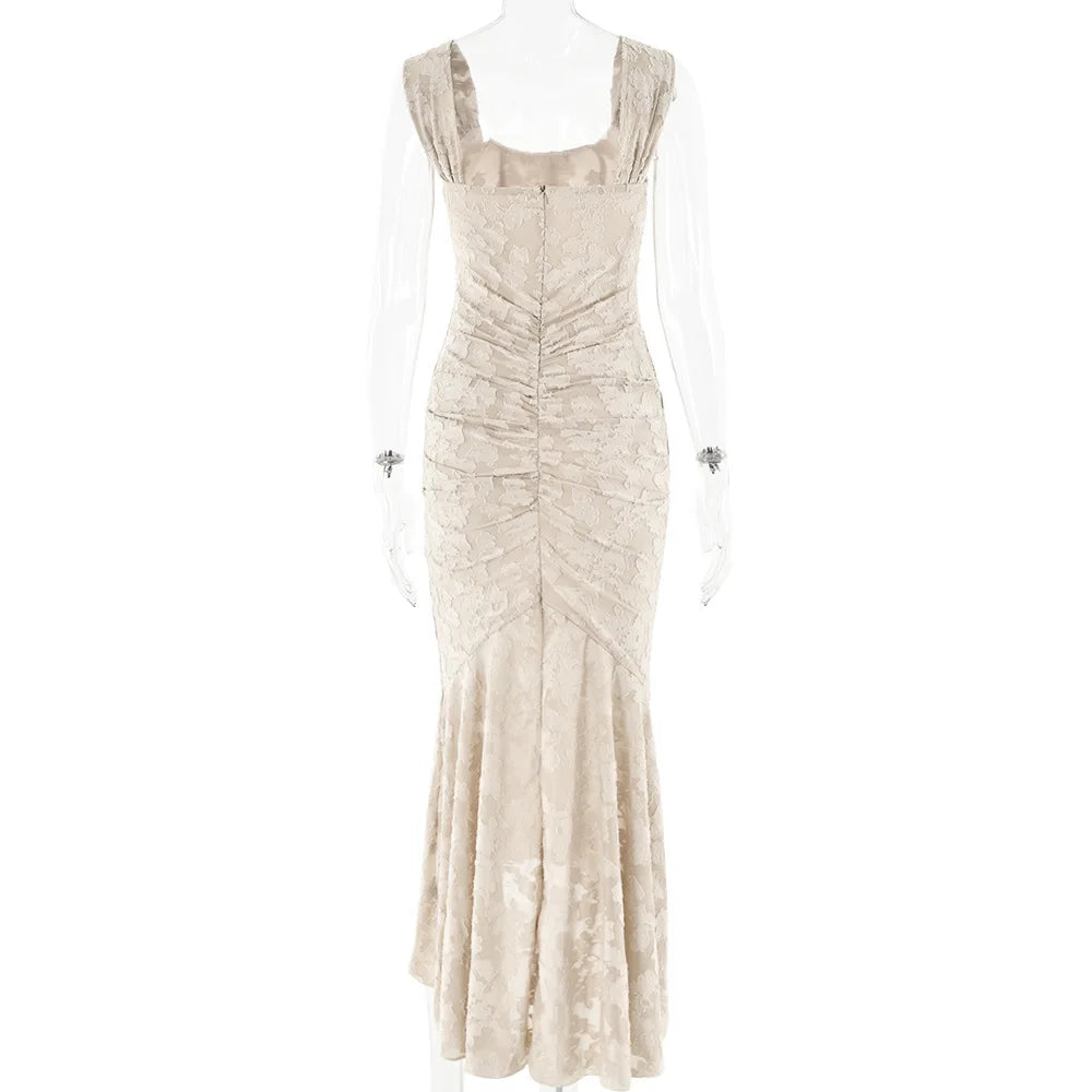 Vaguely Heard You Whisper Maxi Dress