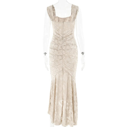 Vaguely Heard You Whisper Maxi Dress