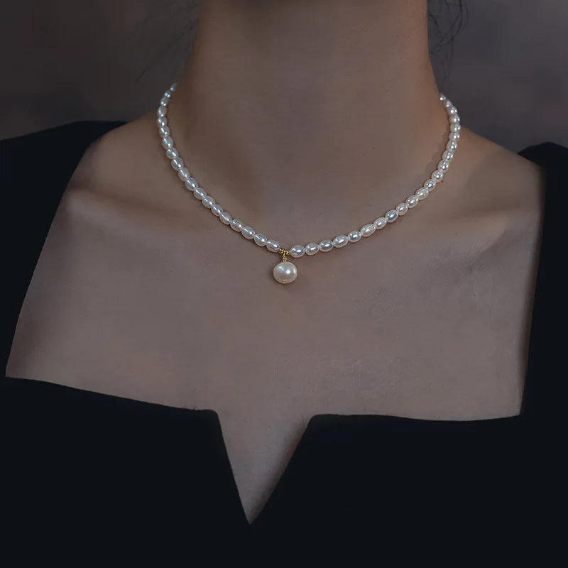 Hearts Don’t Lie Pearl Necklace