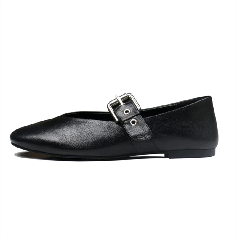 Glitter In Veins Flats Shoes