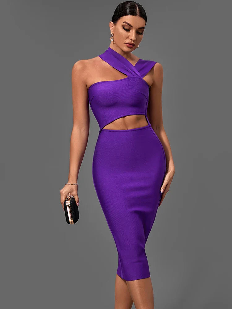 Answer That Echoes Midi Dress