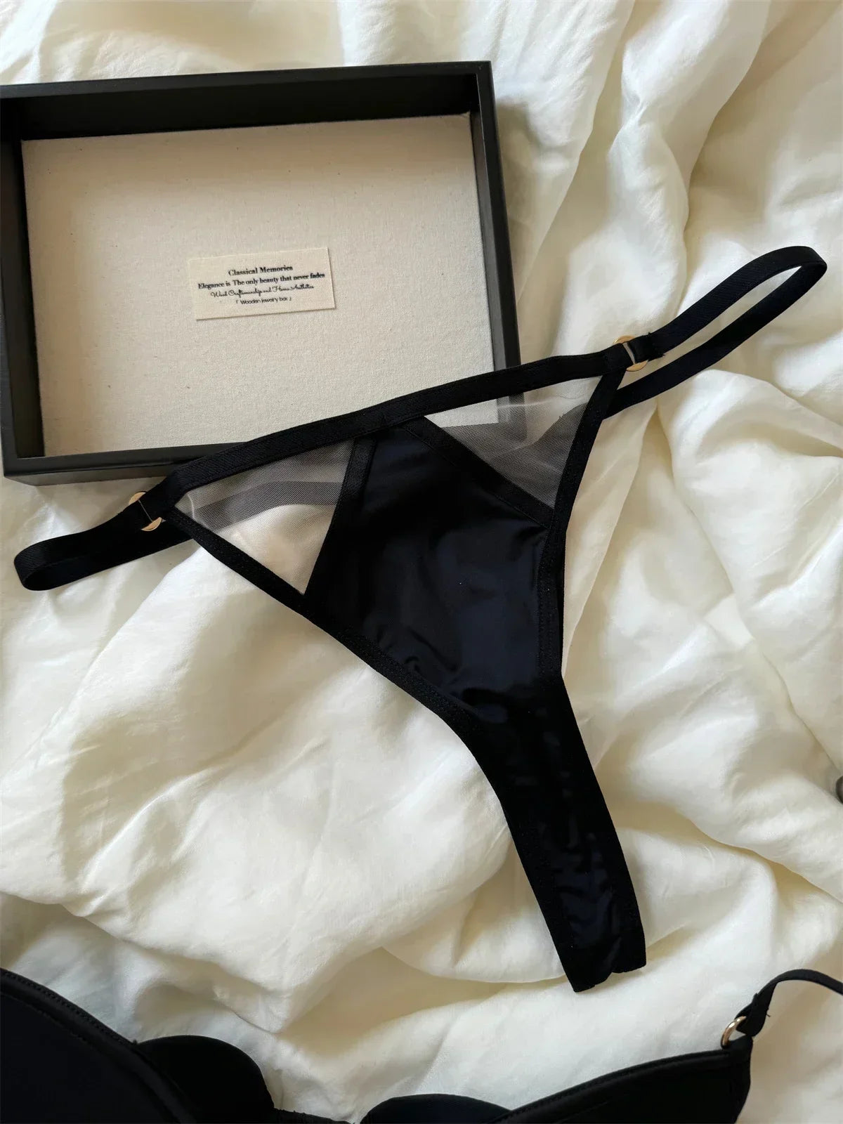 Petals On Fire Bra Set