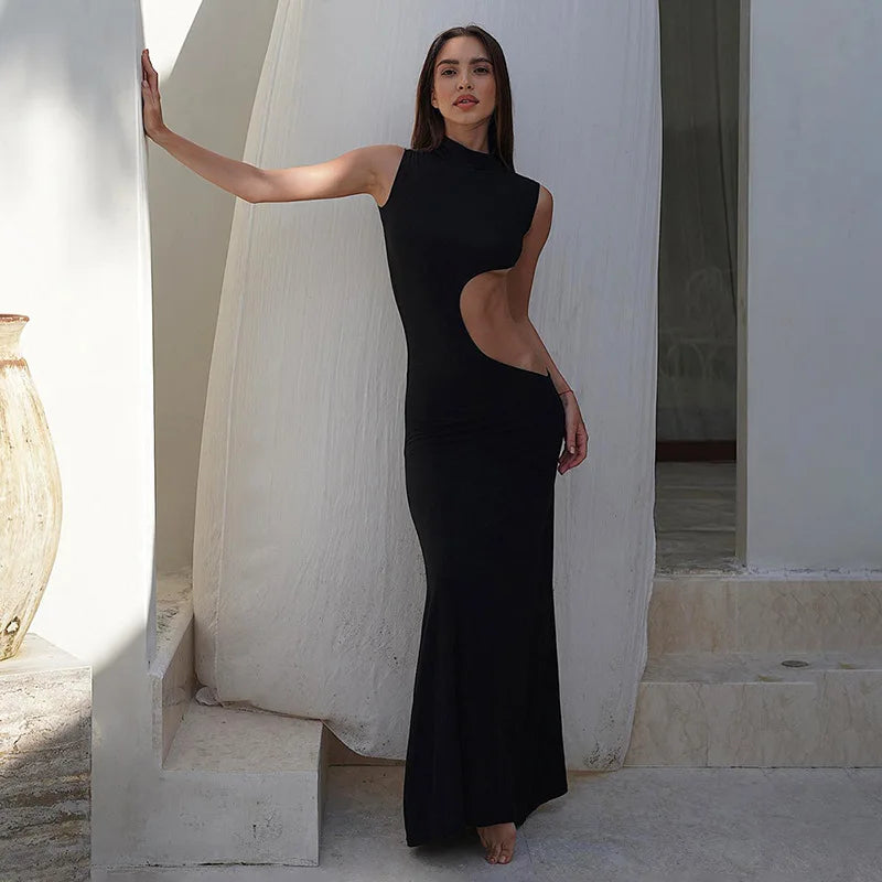 Dark Reliance Maxi Dress