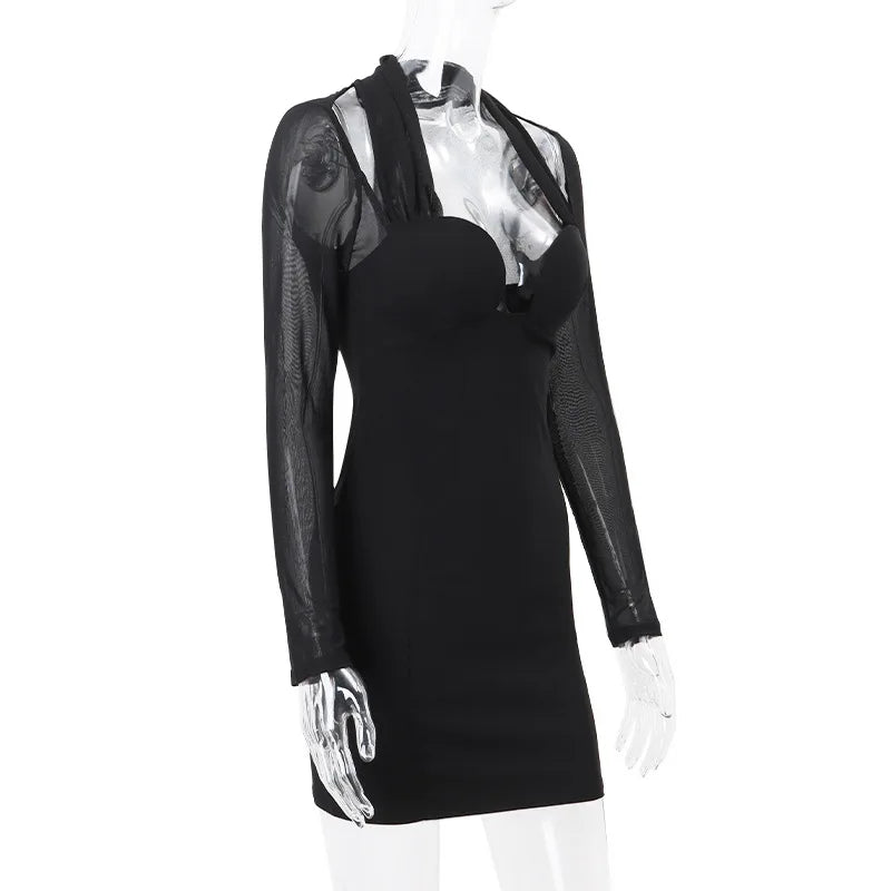 Sinking Into Sweet Uncertainty Mini Dress