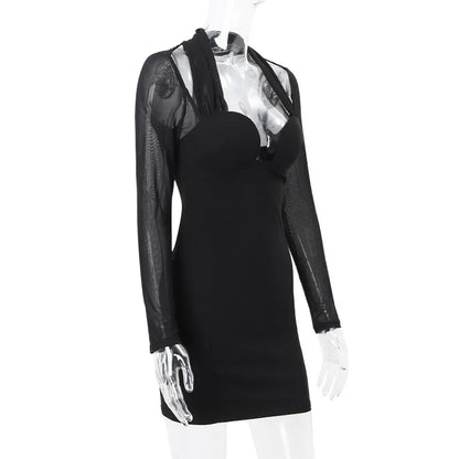 Sinking Into Sweet Uncertainty Mini Dress