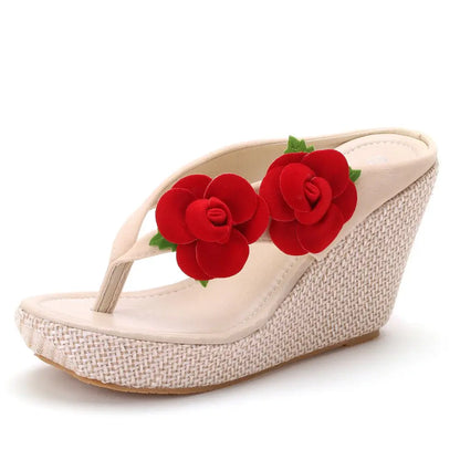 Guess I'm Not Shy Wedges Sandals