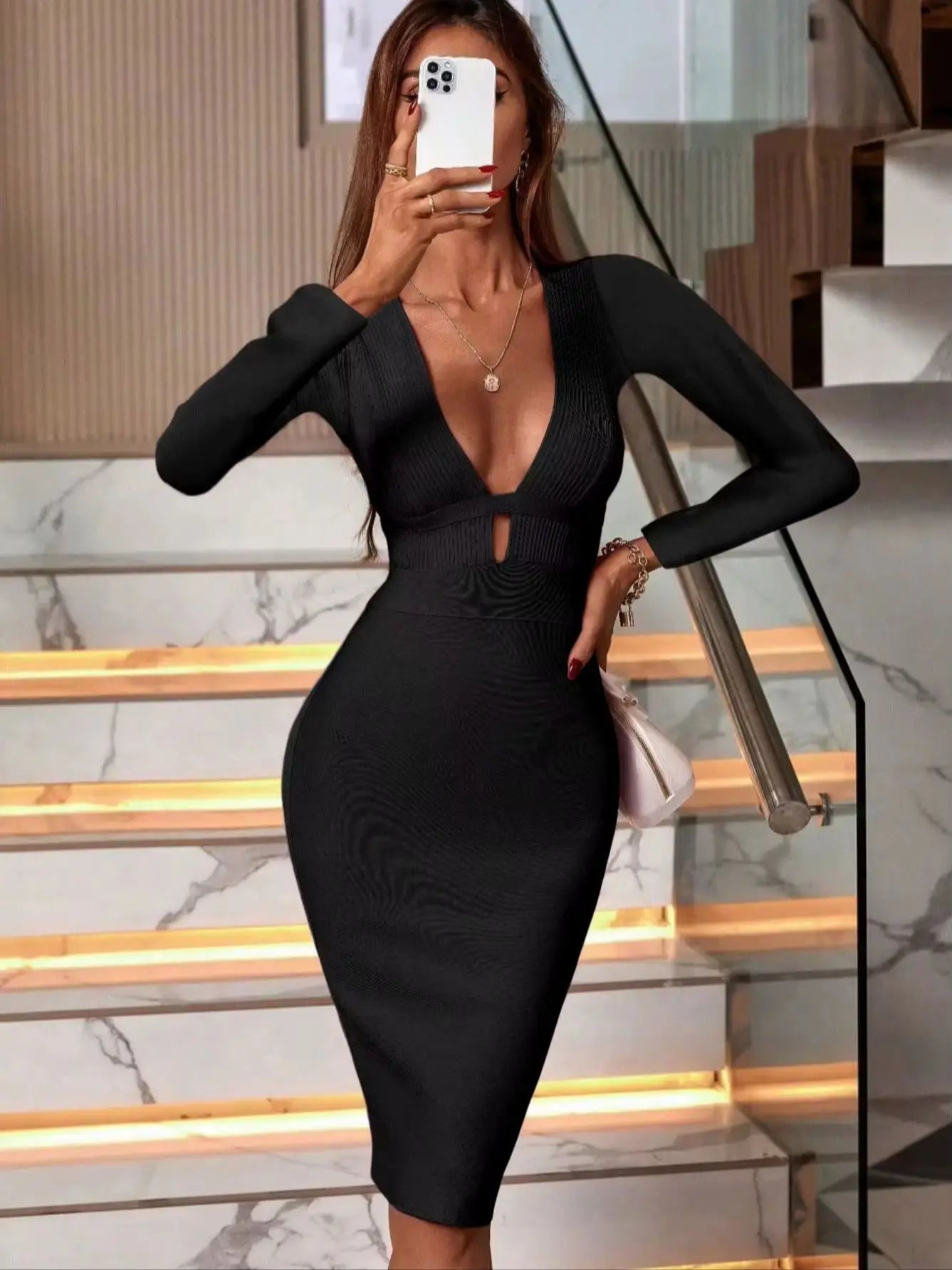 Moonlit Vows Midi Dress