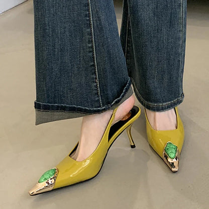 Teddy Tantrum Slingback Shoes