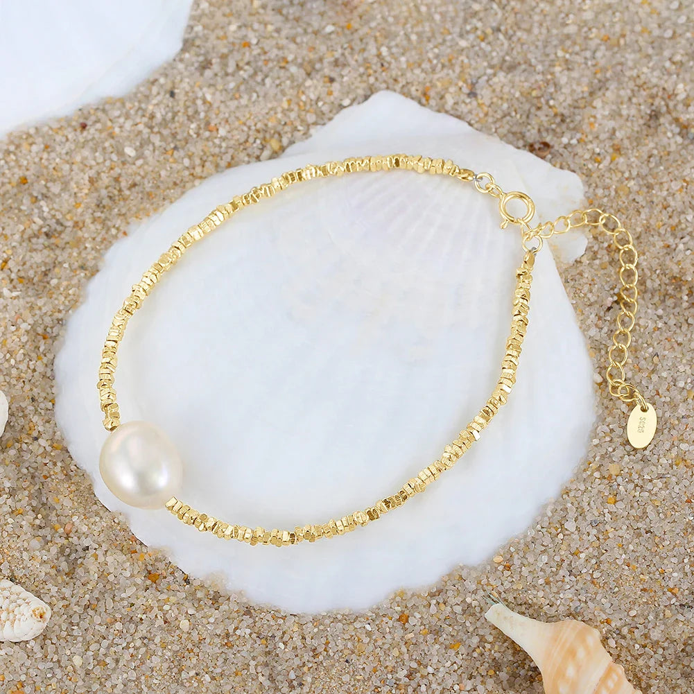 Still Falling Up Pearl Necklace Set