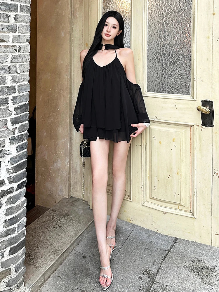 Bleeding Petal Mini Dress