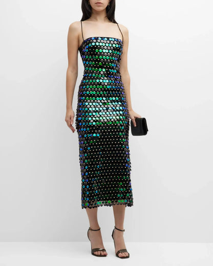 Glancing Back At Love Midi Dress