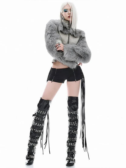 Smooth Dusk Crop Jacket