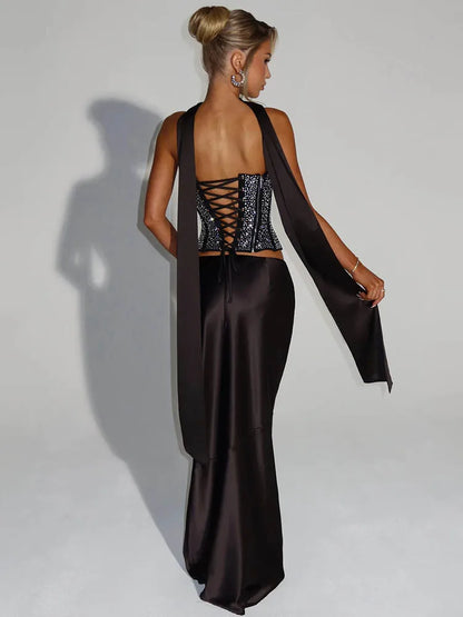 Glow And Flow Skirt Set