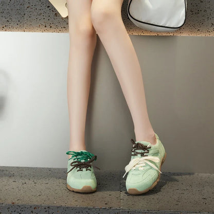 Winter Velvet Fur Flat Sneakers