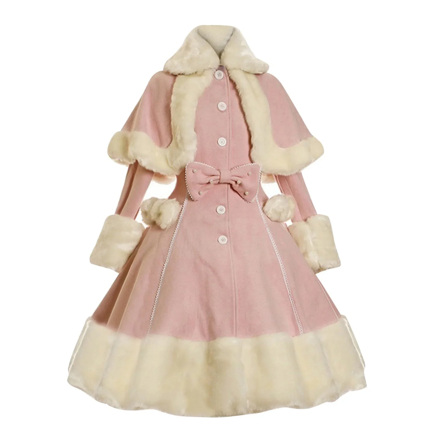 Snowfall Serenade Midi Dress