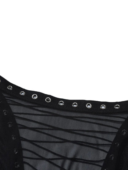 Painted Lies Long Dress