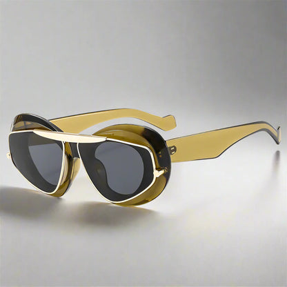 Cherry On My Mind Rectangle Sunglasses