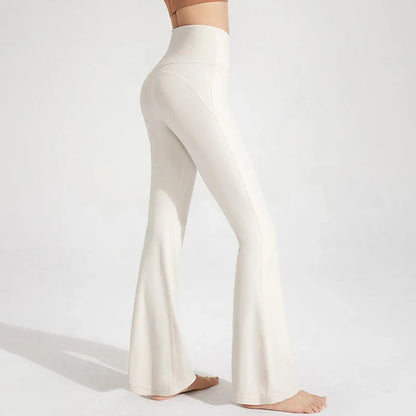 High-Waisted Flared Yoga Pants