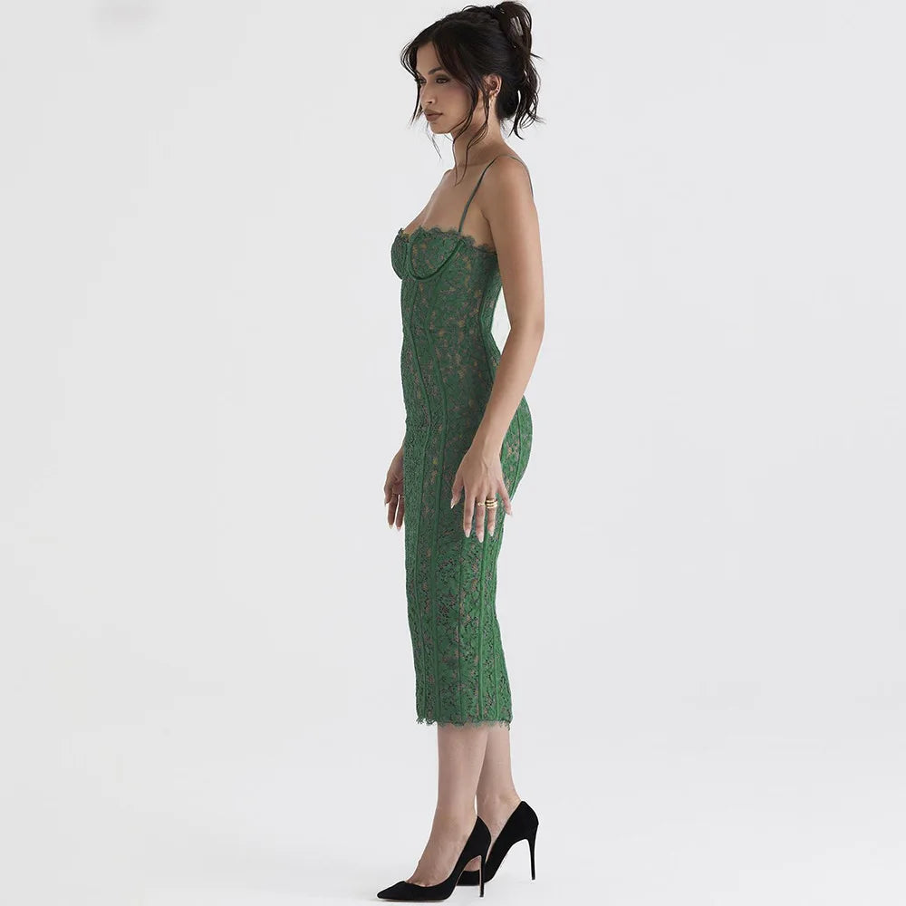 Leading To Bad Dreams Midi Dress