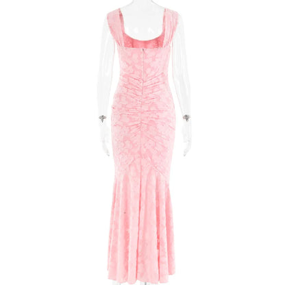 Vaguely Heard You Whisper Maxi Dress