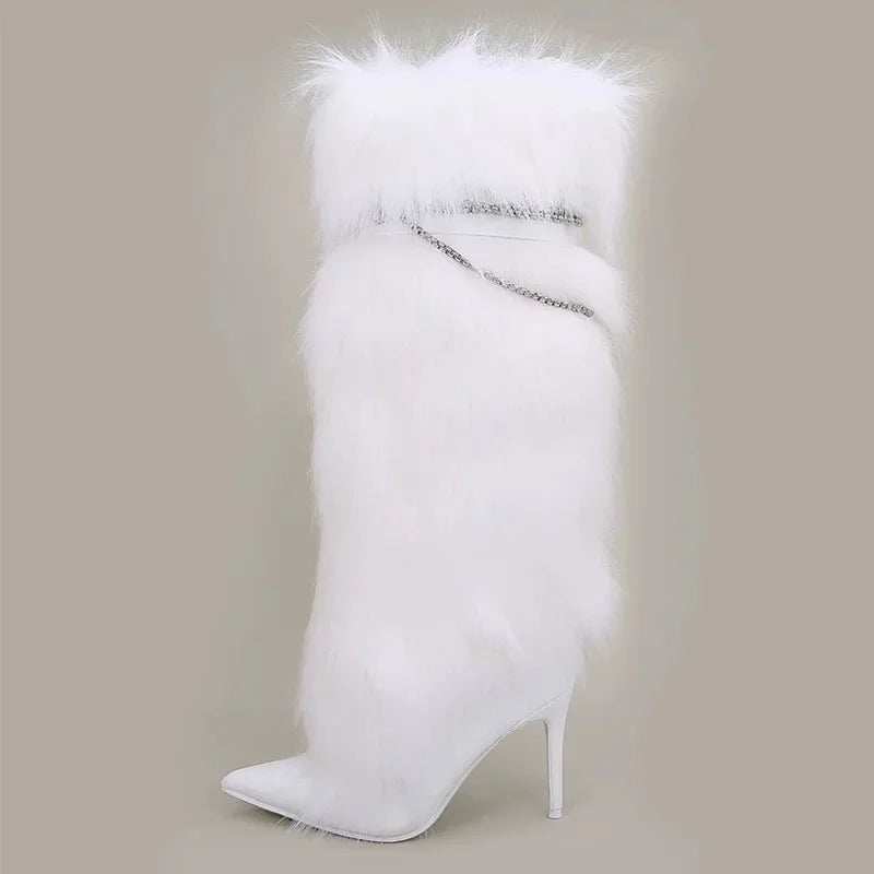Loud Kiss Knee-High Boots