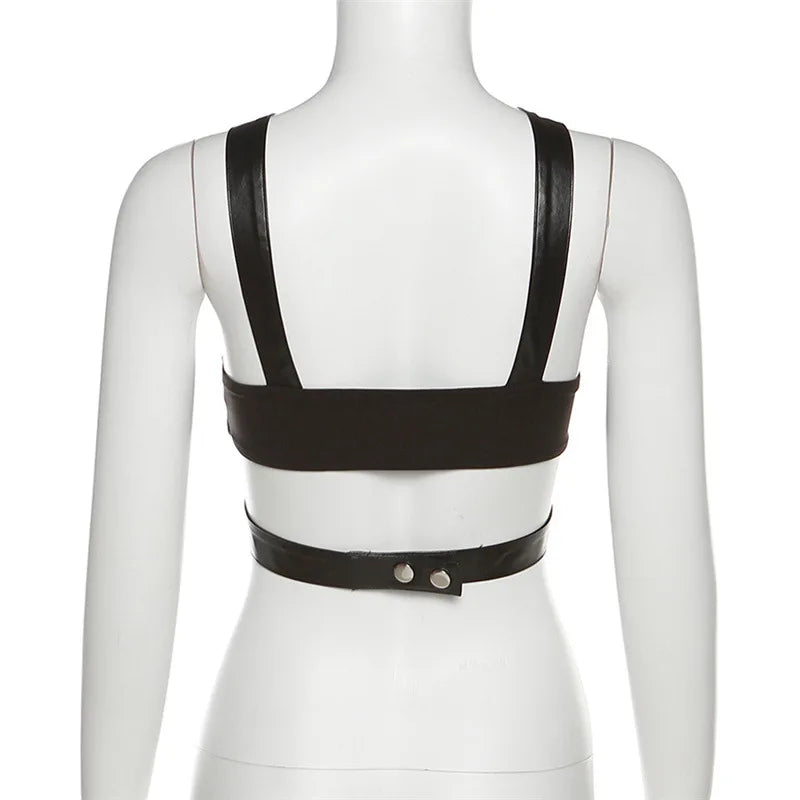 Vandal Kiss Crop Tank Top