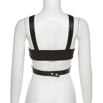 Vandal Kiss Crop Tank Top