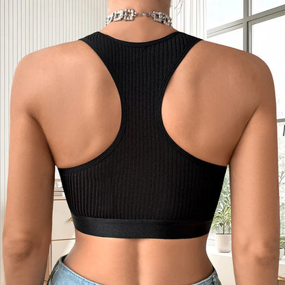 Half Empty Heart Crop Top
