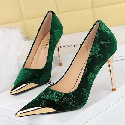 Glittering Gaze Stiletto Heels
