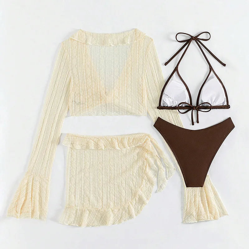 Clawing All The Way Bikini Set