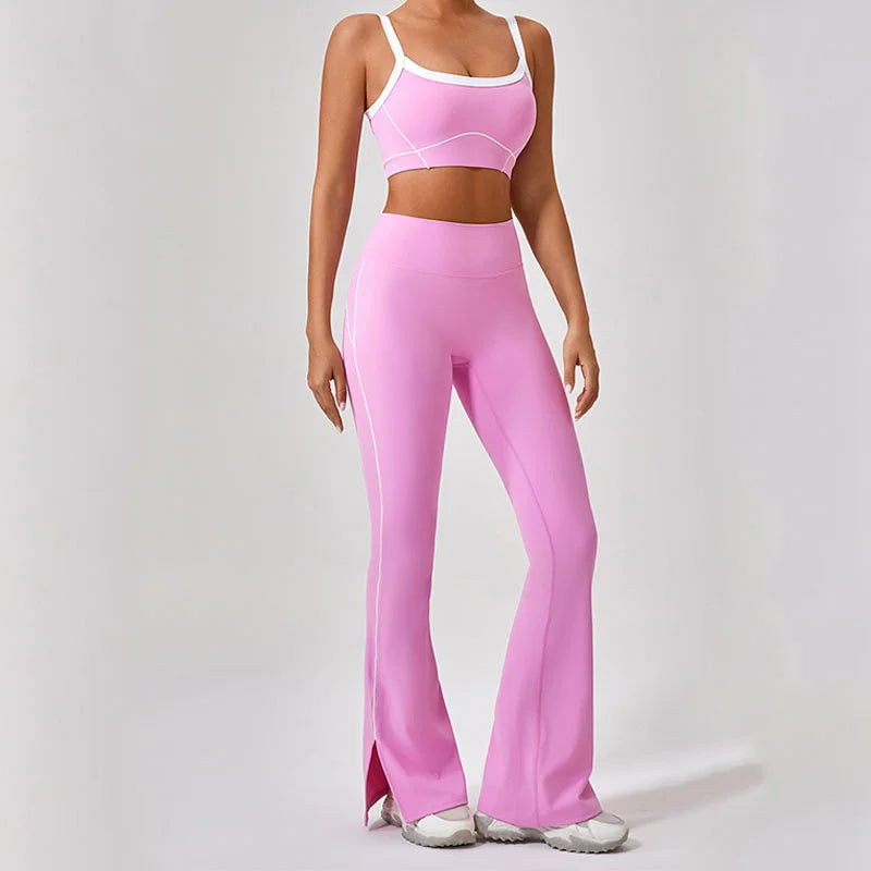 Twist and Shine Yoga Pants Set
