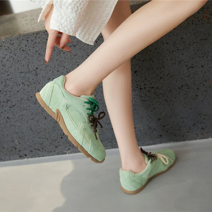 Winter Velvet Fur Flat Sneakers