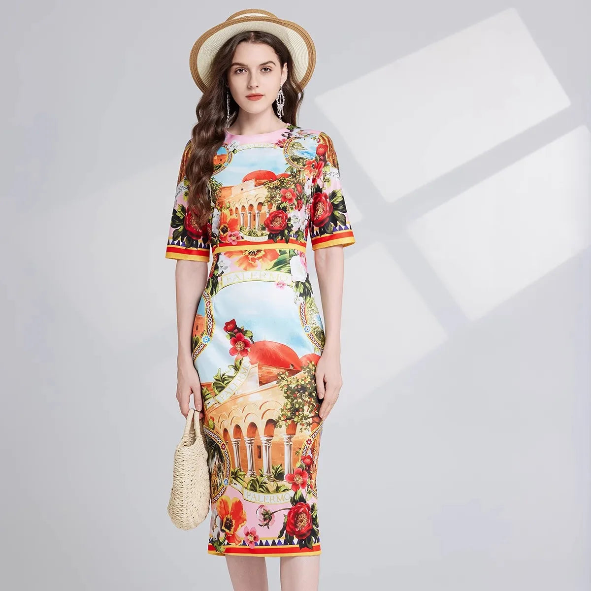 Cry Out In The Night Midi Dress