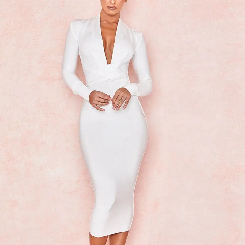 Keep On Pushin' Mama Midi Dress