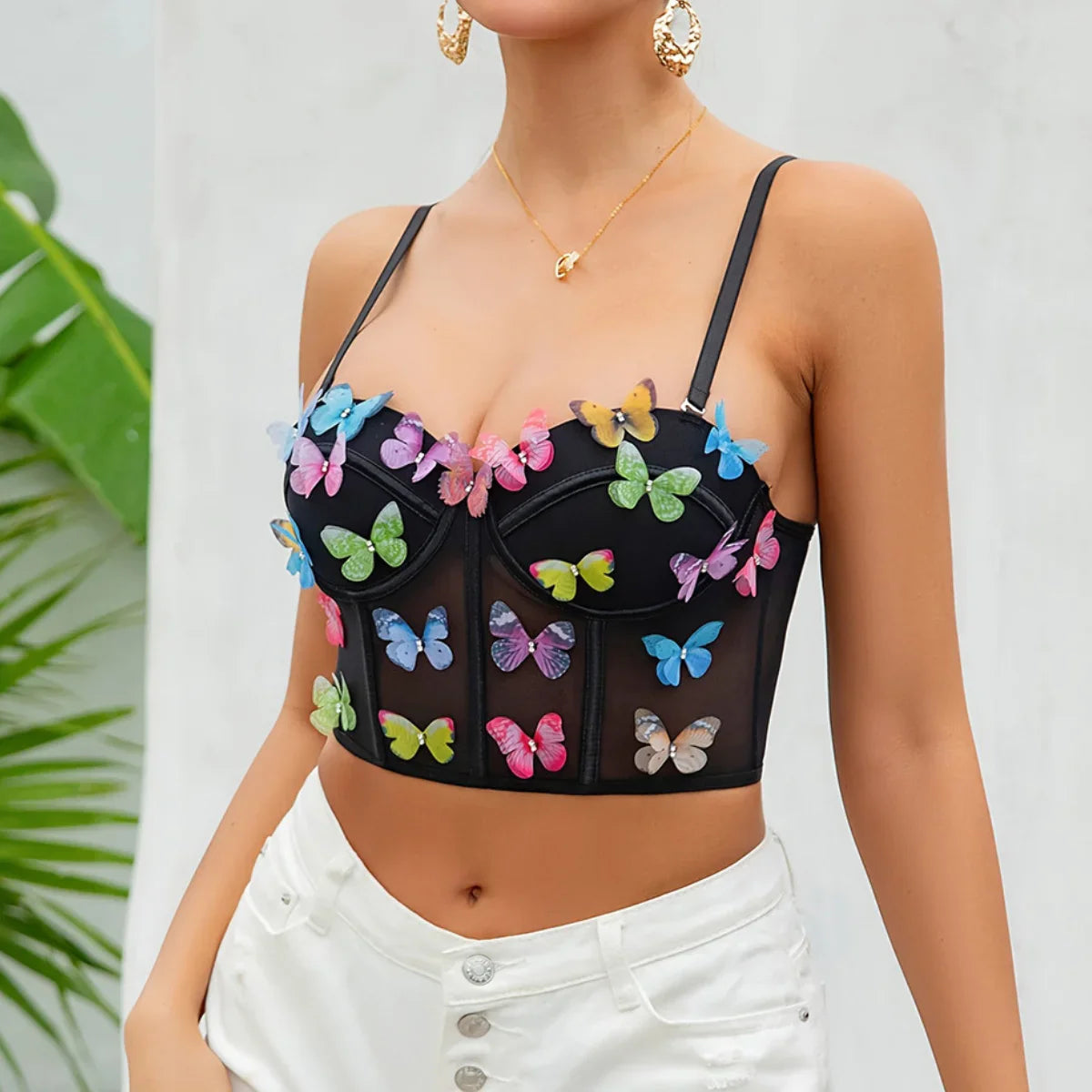 Out In California Crop Top