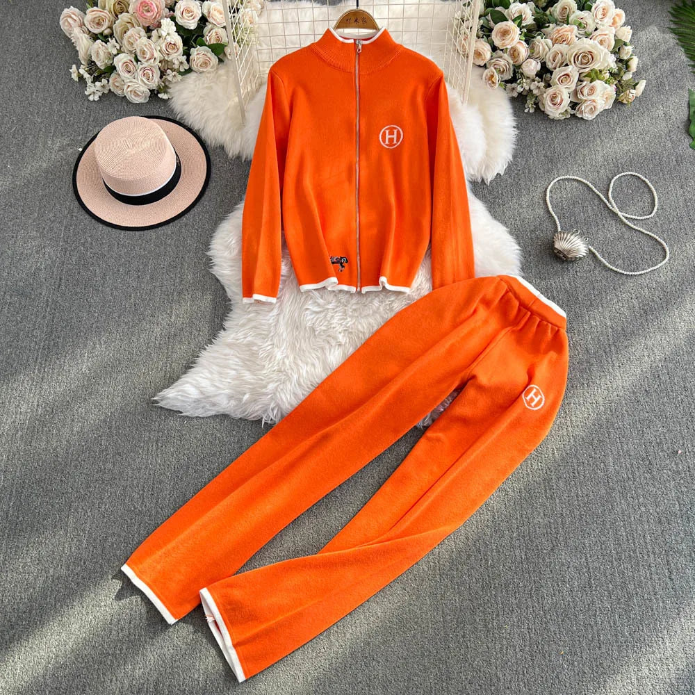 Heart's That Falling Pants Set